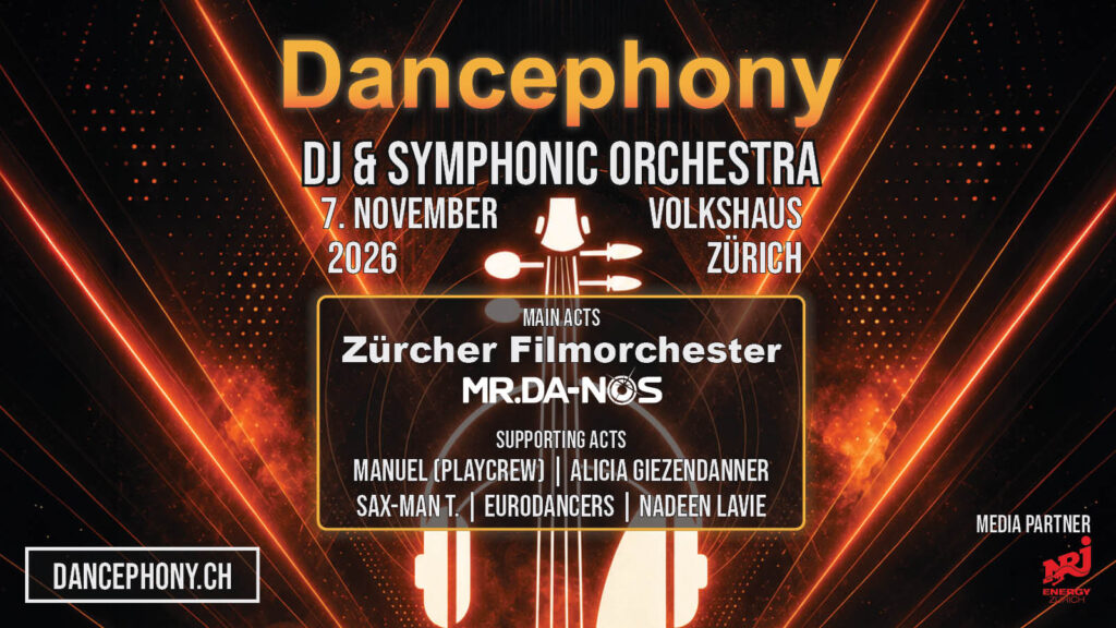 Techno & House Party mit Mr.Da-Nos & Zürcher Filmorchester